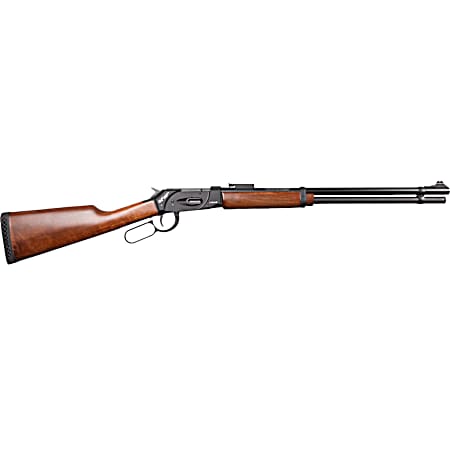 Gforce Arms GFLVR410S Saddlehorn  Lever 2.50 9+1 24 Black Steel Barrel, Black Picatinny Rail Aluminum Receiver, Fixed Walnut Stock