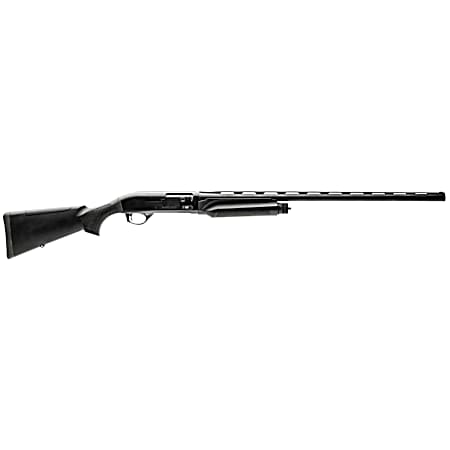 Gforce Arms GFONE1228B One  12 Gauge Semi-Auto 3 3+1 28, Black, Synthetic Furniture, HiViz Fiber Optic Sight, Oversized Controls, 5 Ext. Chokes, Includes 10rd Mag Tube Ext.