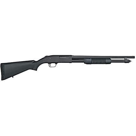 Mossberg 50698 590 Persuader 20 Gauge 6+1 3 18.50 Cylinder Bore Barrel, Matte Blued Metal Finish, Drilled & Tapped Receiver, Synthetic Stock