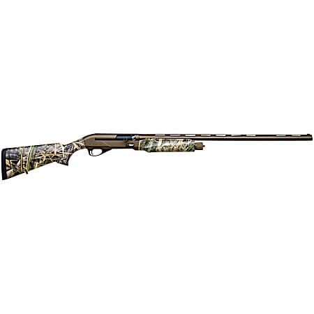 Gforce Arms GFTWO1228MO2 Two  12 Gauge Semi-Auto 3 28 Bronze Cerakote Vent Rib Barrel, Bronze Cerakote Receiver, Adj Shim Mossy Oak Habitat Synthetic Stock