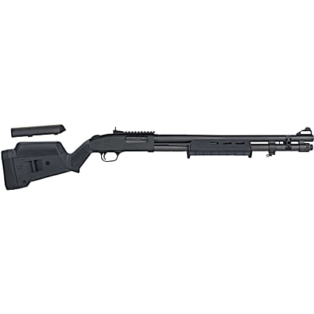 Mossberg 51773 590A1 Tactical 12 Gauge 3 8+1 20 Parkerized Heavy-Walled Barrel Black Rec Black Fixed Magpul SGA/MOE Stock Right Hand