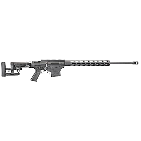 Ruger 18048 Precision  6.5 Creedmoor 10+1 20 Black Threaded Barrel, Black Picatinny Rail Aluminum Receiver, Precision MSR Synthetic Stock, Black Polymer Grip