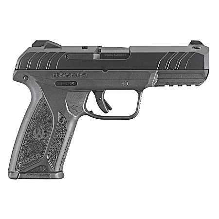Ruger 3811 Security-9  9mm Luger 10+1 4 Black Steel Barrel, Black Oxide Serrated Steel Slide, Black Polymer Frame w/Picatinny Rail, Black Polymer Grip