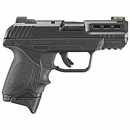 Ruger 3854 Security-380 *MA Compliant 380 ACP 10+1 3.42 Black Oxide Steel Barrel, Black Serrated Steel Slide, Black Polymer Frame w/Picatinny Rai,l Black Polymer Grip, Lite Rack System, Right Hand