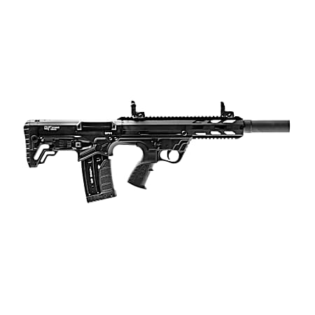 Gforce Arms GFY11220 GFY-1 USA 12 Gauge Semi-Auto 3 5+1 18.50 Black Threaded Barrel, Black Cerakote Aluminum Receiver w/Picatinny Rail, Black Bullpup Polymer Stock, Polymer Grip