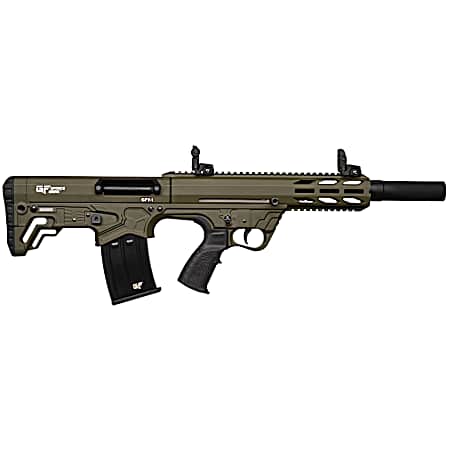 Gforce Arms GFY11220ODG GFY-1 USA 12 Gauge Semi-Auto 3 5+1 18.50 Black Threaded Barrel, OD Green Cerakote Aluminum Receiver w/Picatinny Rail, OD Green Bullpup Polymer Stock, Polymer Grip