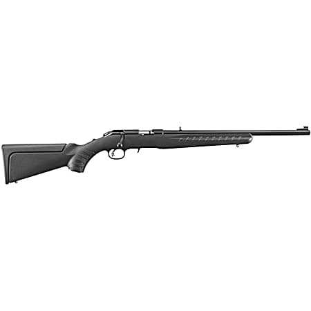 Ruger 8303 American Rimfire Compact Compact 22 LR 10+1 18 Satin Blued Alloy Steel Barrel, Drilled & Tapped Receiver, Black Synthetic Adj LOP Stock, Right Hand