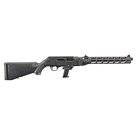 Ruger 19115 PC Carbine  9mm Luger 17+1 16.12 Threaded/Fluted Barrel, Type III Hard Coat Anodized Aluminum Receiver, M-LOK Accessory Slots, Optics Ready
