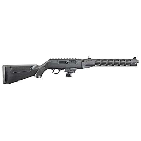 Ruger 19116 PC Carbine *CA Compliant 9mm Luger 10+1 16.12 Fluted Barrel, Type III Hard Coat Anodized Aluminum Alloy Receiver, Synthetic Stock, M-Lok Accessory Slots, Optics Ready