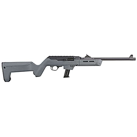 Ruger 19134 PC Carbine *State Compliant 9mm Luger 10+1 16.10 Threaded Barrel, Matte Black Oxide Metal Finish, Stealth Gray Stock, Optics Ready
