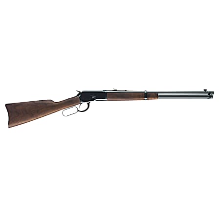 Winchester Repeating Arms 534177124 Model 1892 Carbine Full Size 44 Rem Mag 10+1 20 Brushed Polish Blued Steel Barrel, Drilled & Tapped Steel Receiver, Black Walnut Straight Grip Synthetic Stock