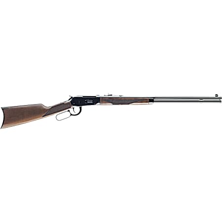 Winchester Guns 534178117 Model 94 Sporter 38-55 Win Caliber with 8+1 Capacity, 24 Barrel, Brushed Polish Blued Metal Finish & Satin Black Walnut Fixed Straight Grip Stock Right Hand (Full Size)