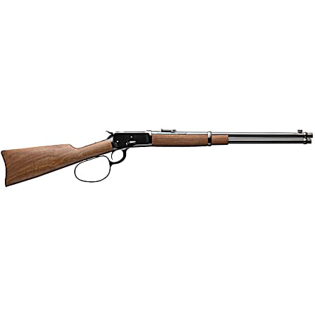 Winchester Guns 534190141 Model 1892 Large Loop Carbine 45 Colt (LC) 10+1 Cap 20 Brushed Polish Blued Rec/Barrel Satin Walnut Fixed Straight Grip Stock Right Hand (Full Size)