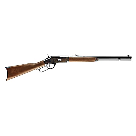 Winchester Guns 534202137 Model 1873 Short Rifle 357 Mag 10+1 20 Satin Oiled Walnut Fixed Straight Grip Stock Color Case Hardened Right Hand