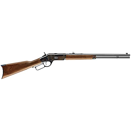 Winchester Repeating Arms 534202140 Model 1873 Short Rifle Full Size 44-40 Win 10+1 20 Brushed Polish Blued Steel Barrel, Color Case Hardened Steel Receiver, Grade III/IV Walnut Straight Grip Stock
