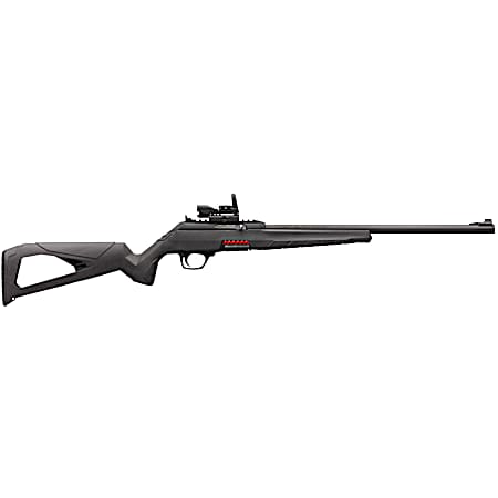 Winchester Repeating Arms 521104102 Wildcat Combo Full Size 22 LR 10+1 18 Matte Blued Sporter Barrel, Picatinny Rail Matte Black Polymer Receiver, Gray Synthetic Stock, Reflex Red Dot, Ambidextrous