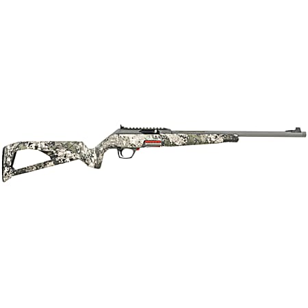 Winchester Repeating Arms 521141102 Wildcat  22 LR 10+1 18, Gray Barrel/Rec, Skeletonized TrueTimber VSX Stock, Ghost Ring Sight, Suppressor Ready