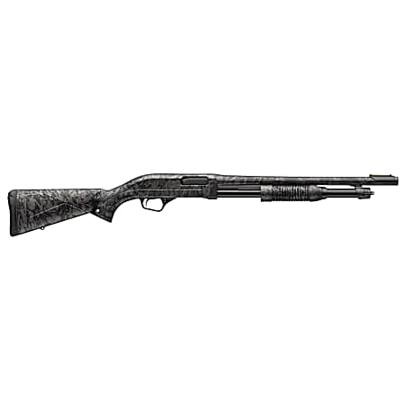 Winchester Repeating Arms 512457395 SXP Defender Compact 12 Gauge Pump 3 5, 2 3/4 Shells 18 Forged Carbon Hydrodip Steel Barrel, Aluminum Receiver, Fixed Forged Carbon Hydrodip Synthetic Stock