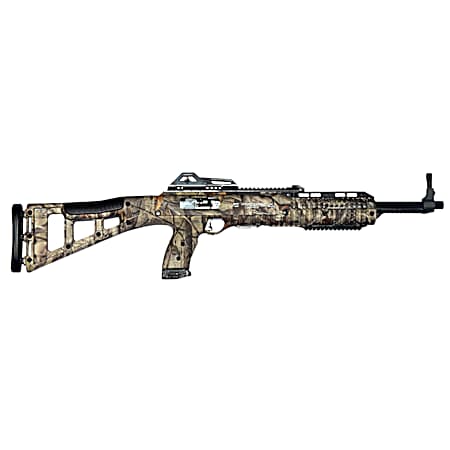 Hi-Point 4095TSWC 4095TS Carbine 40 S&W Caliber with 17.50 Barrel, 10+1 Capacity, Woodland Camo Metal Finish, Woodland Camo All Weather Skeletonized Stock & Polymer Grip Right Hand