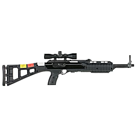 Hi-Point 4595TS4X32 4595TS Carbine 45 ACP Caliber with 17.50 Barrel, 9+1 Capacity, Black Metal Finish, Black All Weather Molded Stock & Black Polymer Grip Right Hand
