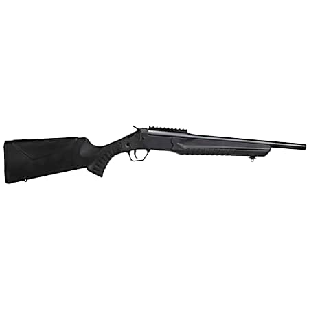 Rossi LWC300BBK LWC  300 Blackout 1rd 16.50 Black Oxide Threaded Barrel, Black Picatinny Rail Steel Receiver, Black Fixed Synthetic Stock