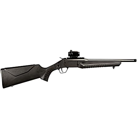 Rossi LWC300BBKRD LWC w/Optic 300 Blackout 1rd 16.50 Black Oxide Threaded Barrel, Black Picatinny Rail Steel Receiver, Black Fixed Synthetic Stock, Crimson Trace CTS103 Red Dot