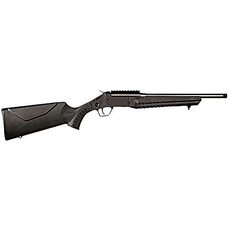 Rossi LWC86OBBK LWC  8.6 Blackout 1rd 16.50 Black Oxide Threaded Barrel, Black Picatinny Rail Steel Receiver, Black Fixed Synthetic Stock