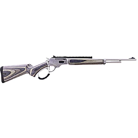 Rossi 950045189LW R95  45 Colt 8+1 18 Matte Stainless Threaded Barrel, Stainless Polished Stainless Steel Receiver, Fixed Laminate Stock