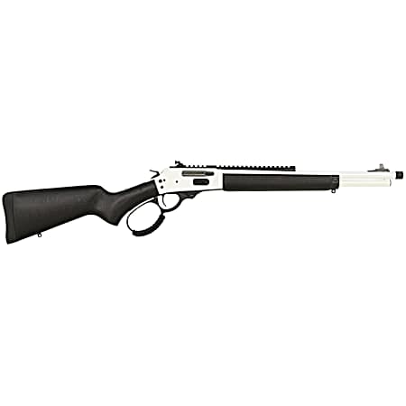 Rossi 95303016W R95 Trapper 30-30 Win 5+1 16.50 White Cerakote Threaded Barrel, White Cerakote Picatinny Rail Stainless Steel Receiver, Fixed Black Polymer Stock