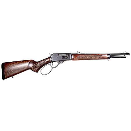 Rossi 953030161 R95  30-30 Win 5+1 16.50 Black Oxide Barrel/Rec, Fixed Hardwood Walnut Furniture, Adj. Buckhorn Sights