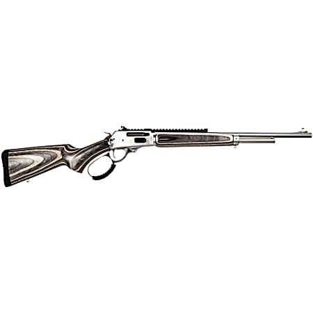 Rossi 953030209LW R95  30-30 Win 5+1 20 Stainless Steel Barrel, Matte Stainless Picatinny Rail Steel Receiver, Gray Fixed Laminate Stock