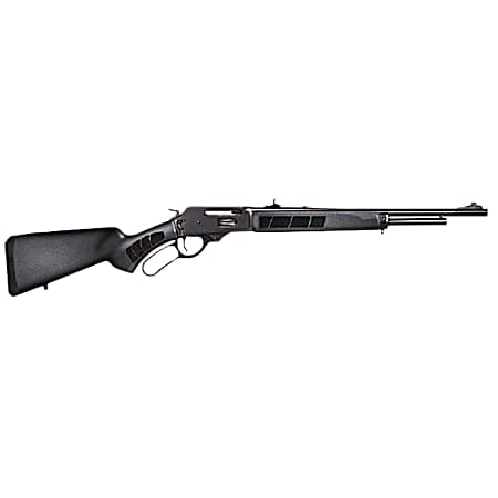 Rossi 954570161PLY R95 Trapper 45-70 Gov 5+1 16.50 Black Oxide Threaded Barrel, Black Oxide Picatinny Rail Alloy Steel Receiver, Fixed Black Polymer Stock
