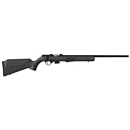 Rossi RB22W2111 RB22  Full Size 22 WMR 5+1, 21 Blued Button Rifled Free Floating Steel Barrel, Blued Stainless Steel Receiver, Black Monte Carlo Stock, Right Hand