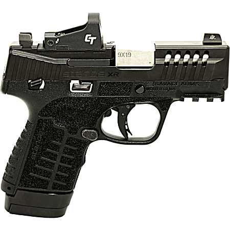 Savage Arms 67054 Stance XR 9mm 13+1 3.20 Natural Black Nitride Ported Stainless Steel Slide Black Glass Filled Nylon Grip Ambidextrous
