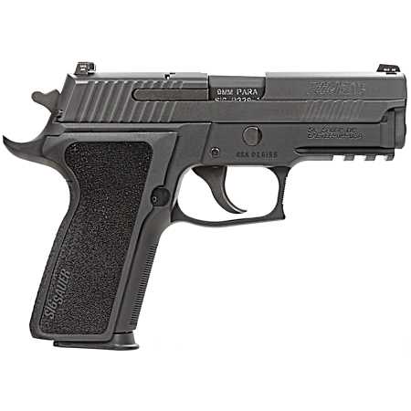 Sig Sauer 229R9ESECA P229 Compact Enhanced Elite *CA Compliant 9mm Luger 3.90 10+1 Black Hardcoat Anodized Black 1-Piece Ergo Grip