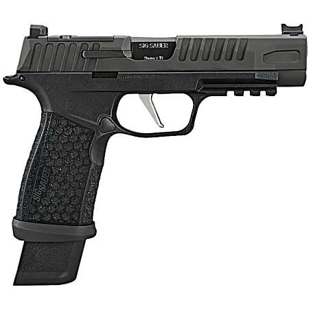 Sig Sauer 365XF9BFO10 P365 Fuse Compact Frame 9mm Luger 10+1 4.30 Black Nitron Optic Ready/Serrated Stainless Steel Slide Polymer Grip