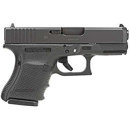 Glock PG2950201 G29 Gen4 Subcompact 10mm Auto  3.78 Barrel 10+1,  Black Frame & Steel Slide, Finger Grooved Rough Texture Grip, Modular Backstrap, Reversible Mag. Catch, Safe Action Trigger