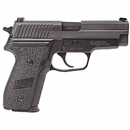 Sig Sauer M11A110 P229 M11-A1 9mm Luger Caliber with 3.90 Barrel, 10+1 Capacity, Black Hardcoat Anodized Finish Aluminum Frame, Serrated Black Nitron Stainless Steel Slide & Polymer Grip