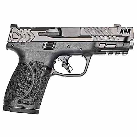 Smith & Wesson 13989 M&P9 2.0 Compact Frame 9mm 15+1 4.22 Stainless Armornite Gray Stainless Steel Slide Black Textured Grip