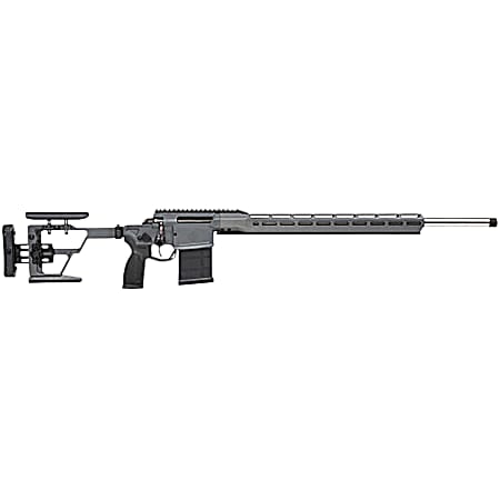 Sig Sauer CROSS30824BPRS Cross PRS 308 Win 10+1 24 Threaded Barrel, Cerakote Elite M-LOK Aluminum Receiver, ARCA Rail Handguard, Black Steel Folding Stock, PRS Style Grip
