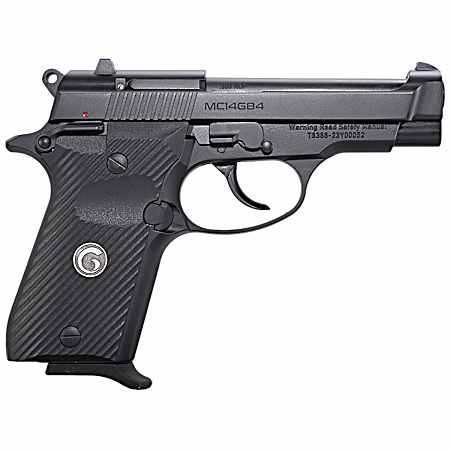 EAA GIRSAN 390825 MC14G84  380 ACP 13+1 3.80 Black Steel Barrel, Black Serrated Steel Slide, Black Aluminum Frame w/Beavertail, Black Polymer Grip