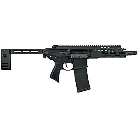 Sig Sauer PMCX556N7BLTPCB MCX Rattler LT 223 Rem/5.56 NATO 5.56mm 30+1 7.75 QD Flash Hider Muzzle, Black Anodized Aluminum Picatinny Rail Receiver, SIG Folding Pivoting Contour Brace, Ambidextrous
