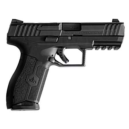 IWI US M9ORP17 MASADA  9mm Luger 17+1 4.10 Black Button Rifled Steel Barrel/Black Optic Ready/Serrated Slide/Black Polymer Frame w/Picatinny Rail/Black Polymer Grips Ambidextrous