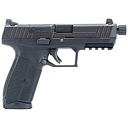 IWI US M9ORP10T MASADA Tactical 9mm Luger 10+1 4.60 Black Button Rifled/Threaded Steel Barrel/Black Optic Ready/Serrated Slide/Black Polymer Frame w/Picatinny Rail/Black Polymer Grips Ambidextrous