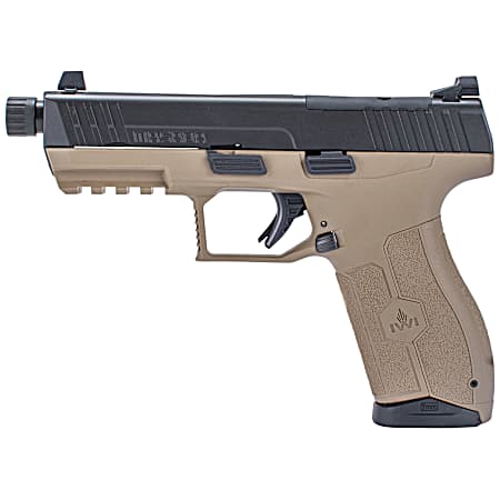 IWI US M9ORP10TFD MASADA  9mm Luger 4.60 TB 10+1 Flat Dark Earth Flat Dark Earth Interchangeable Backstrap Grip
