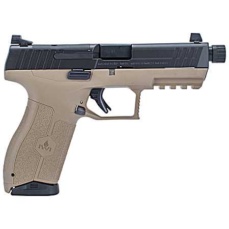 IWI US M9ORP17TFD MASADA  9mm Luger 4.60 TB 17+1 Flat Dark Earth Flat Dark Earth Interchangeable Backstrap Grip