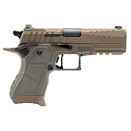 Oa Defense OA2311CMPTKITHDSSTD15 2311 Compact 9x19 15rd 4.25 Black DLC High Desert Sage Optic Ready 17-4 Stainless Steel Slide High Desert Sage Polymer Grip Ambidextrous