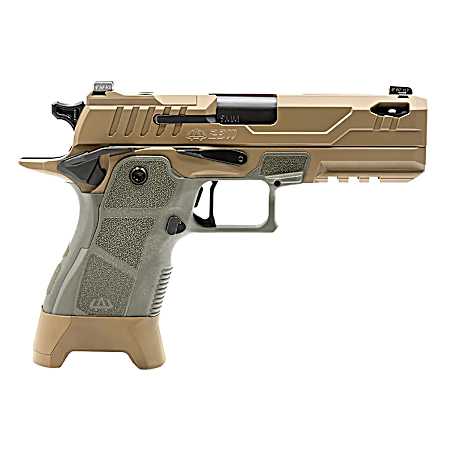 Oa Defense OA2311CPROPLSHDSPRT17 2311 Compact Pro Plus Kit 9x19 17rd 4.25 Black DLC Ported Barrel High Desert Sage Optic Ready 17-4 Stainless Steel Slide High Desert Sage Polymer Grip Ambidextrous