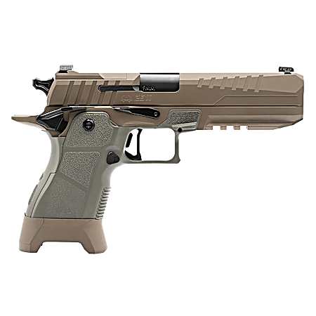 Oa Defense OA2311FLSZKITHDSSTD17 2311 Full 9x19 17rd 5 Black DLC High Desert Sage Optic Ready 17-4 Stainless Steel Slide High Desert Sage Polymer Grip Ambidextrous