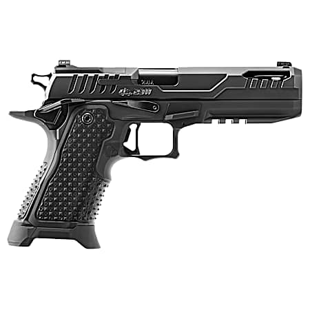 Oa Defense OA2311FPROELTBLKPRT21 2311 Pro Elite 9mm Luger 17+1/21+1 5 Black DLC Ported Barrel, Black Optic Ready/Serrated Slide, Black Aluminum Frame w/Picatinny Rail, Black Grip, Ambidextrous